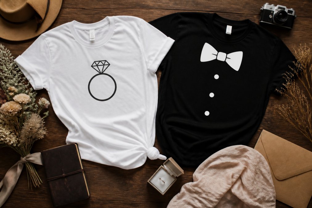 Personalized Shirts for Engagement Announcement Ideas
