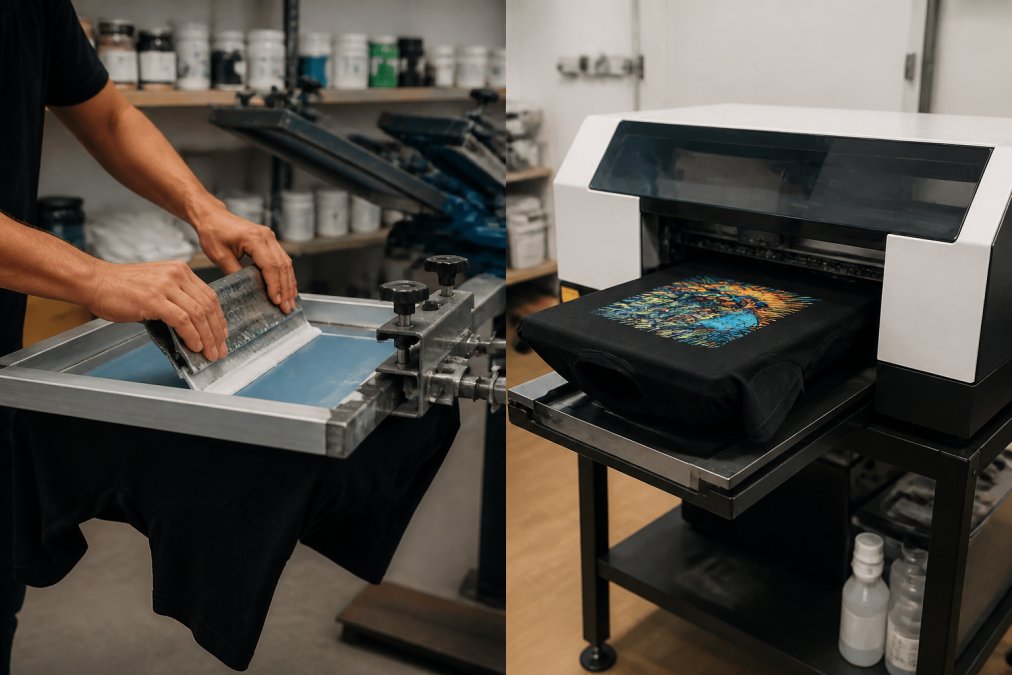 Screen Printing vs DTG: Which Method Fits Your Business